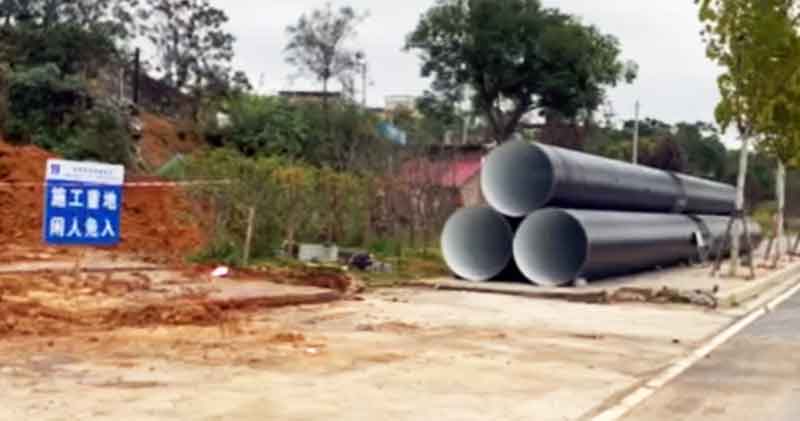 聚氨酯保溫管,城市地下供水管,3PE防腐螺旋鋼管